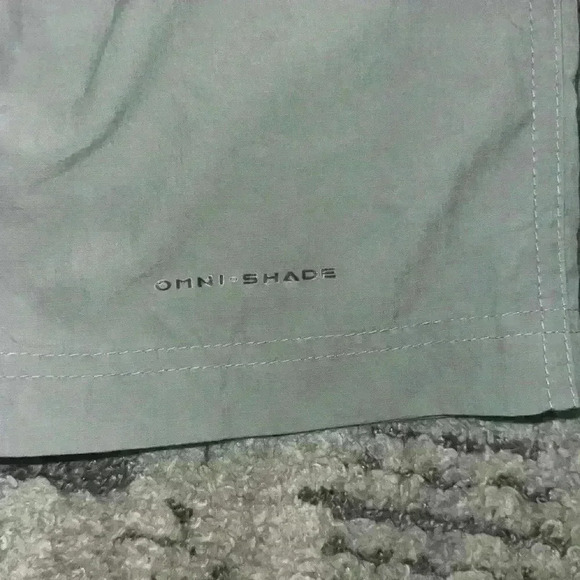 Columbia convertible lightweight gray hiking pants zip shorts Sz M 10/12 - Picture 5 of 6